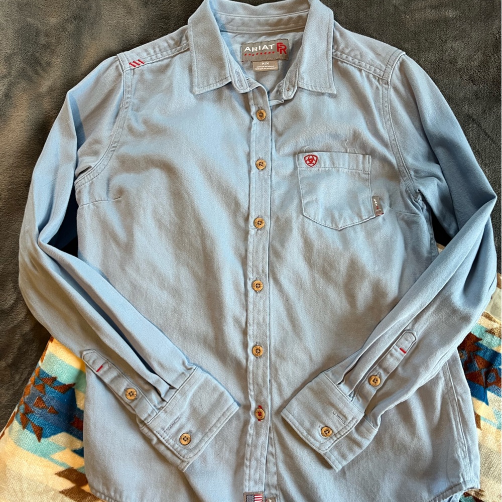 Ariat FR button down